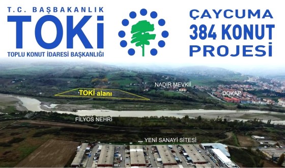 Çaycuma Toki Evleri Daireleri Projesi