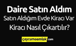 Satın Alınan Evde Kiracı Varsa Süreç Nasıl İşler?