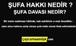 Şufa Hakkı Nedir, (Önalım) Şufa Davası, Süresi, Bedel Tespiti, Nasıl Açılır?